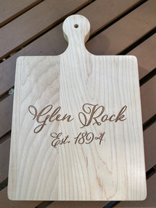 NJ Town Personalized Cutting Board
