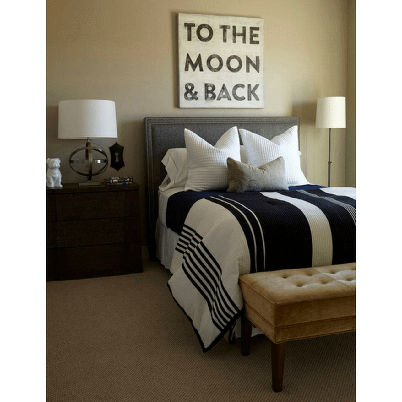 To The Moon and Back Wall Art
