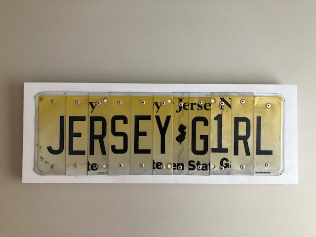 Jersey Girl License Wall Decor