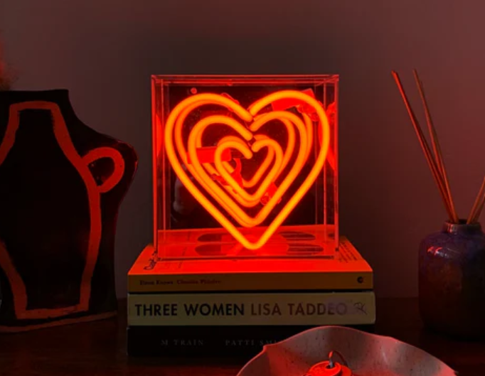 Heart - Mini Acrylic Box Neon Sign – Pazzazed