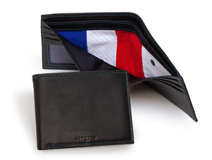 NHL Game Used Uniform Wallet