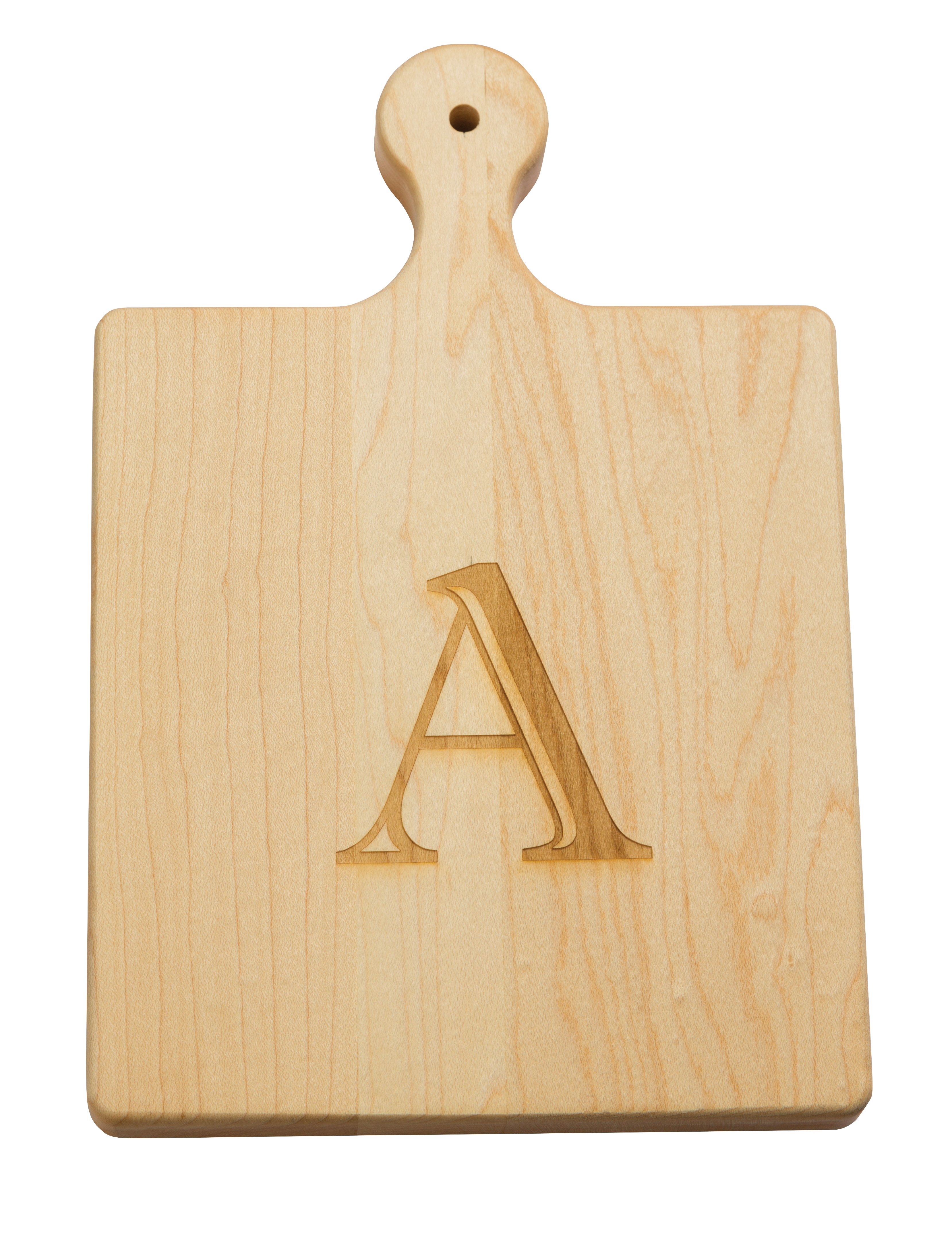 Maple 9-inch Artisan Initial Cutting Board