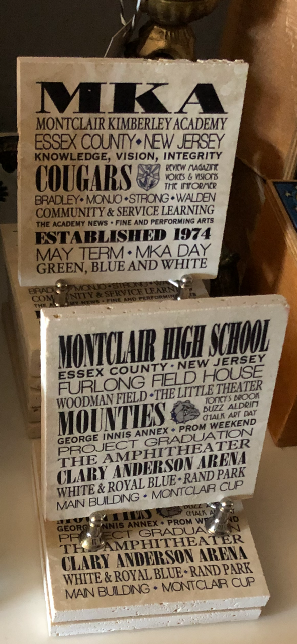Montclair High School & Montclair Kimberley Academy Coasters