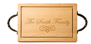 Maple 18 Inch Personalized Rectangle Cutting Board