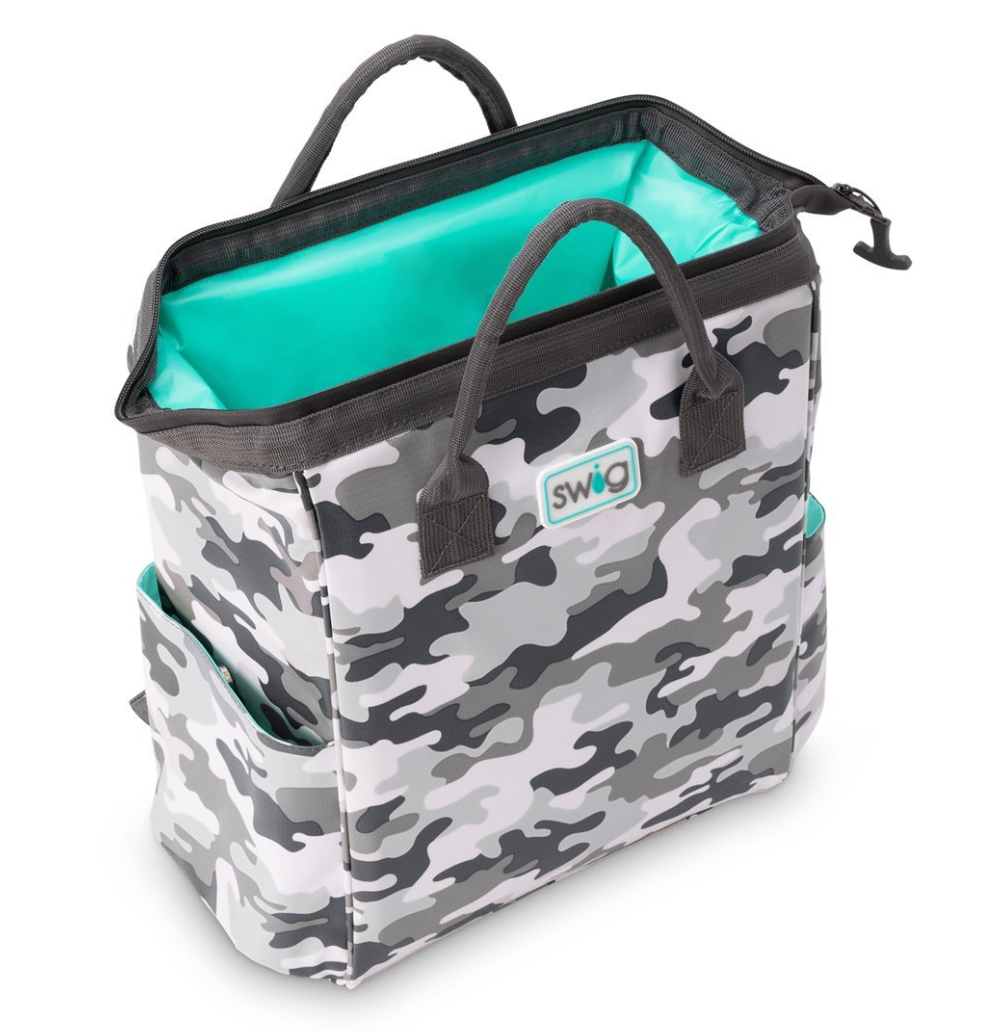 Incognito Camo Packi Backpack Cooler by Swig
