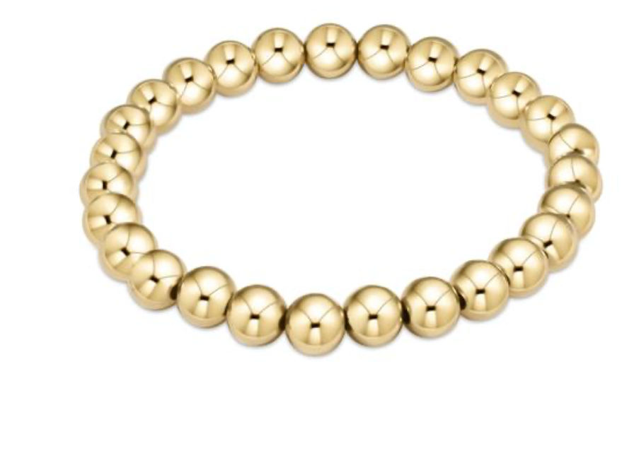 Enewton Classic Gold 7mm Bead Bracelet