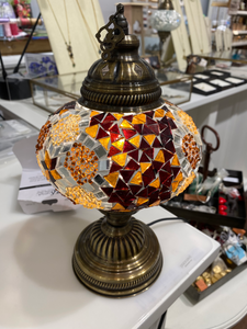 Mosaic Table Lamp 6"
