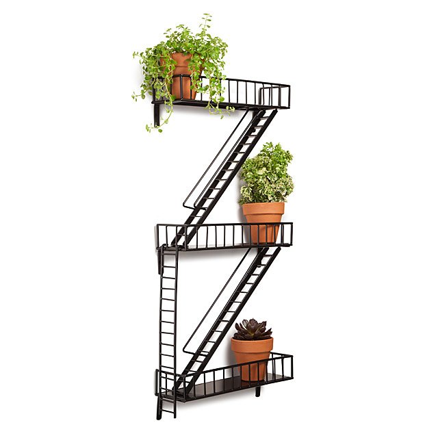 Fire Escape Shelf