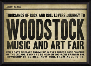 Woodstock Art Print