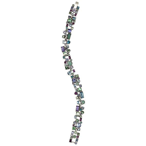 Confetti Bracelet in Silver, Water Lily