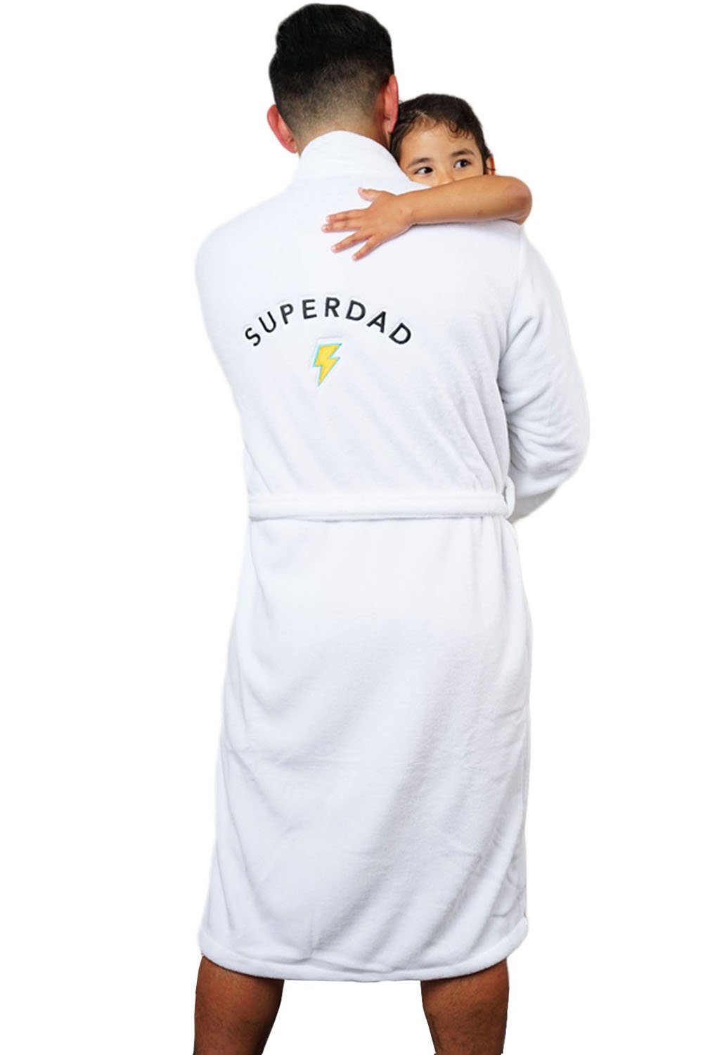 White Luxe Robe - SUPERDAD