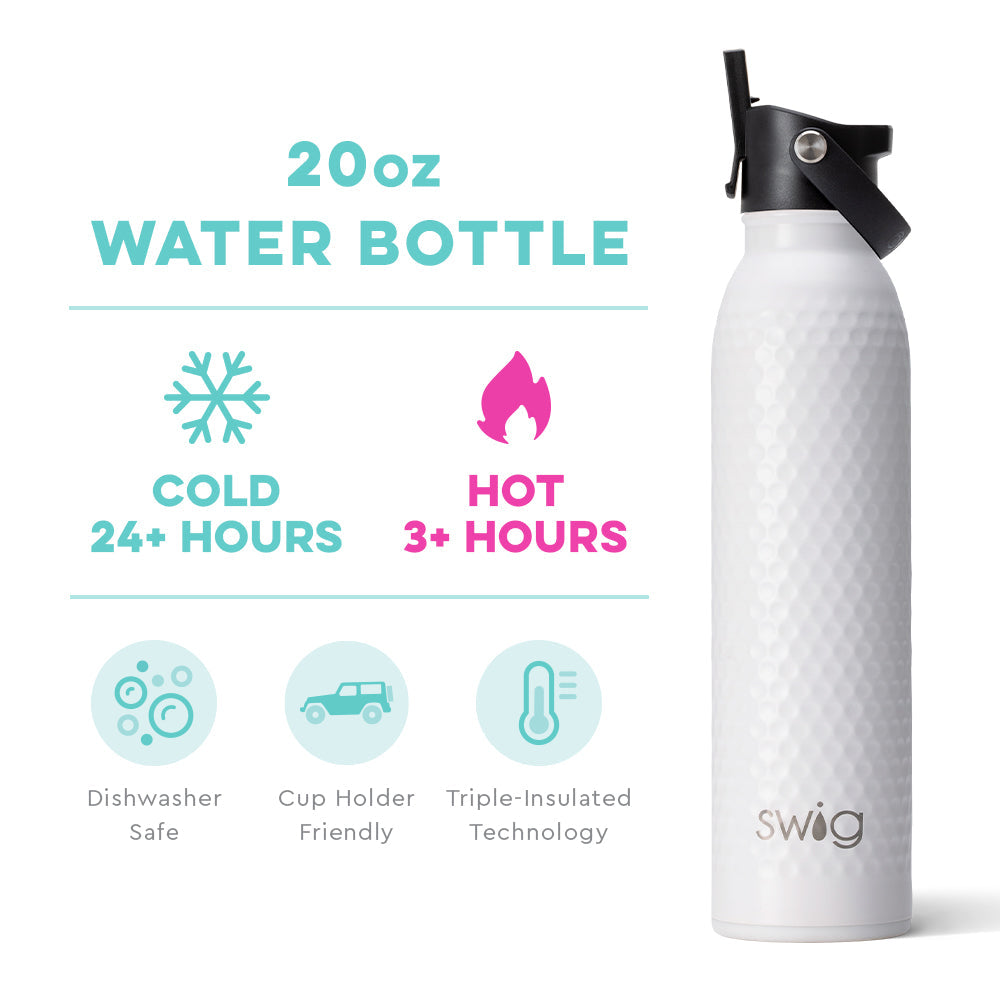 Swig Golf Partee Flip + Sip Water Bottle (20oz)