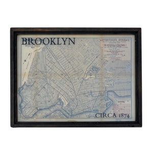 Vintage Brooklyn Map
